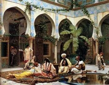 unknow artist Arab or Arabic people and life. Orientalism oil paintings 07